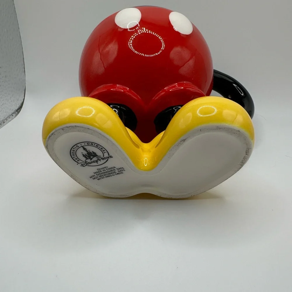 Disney Mickey Mouse Red and‎ Yellow Mug #2